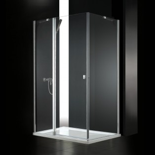 GLASS R33 frost sprchovací kút 120 x 90